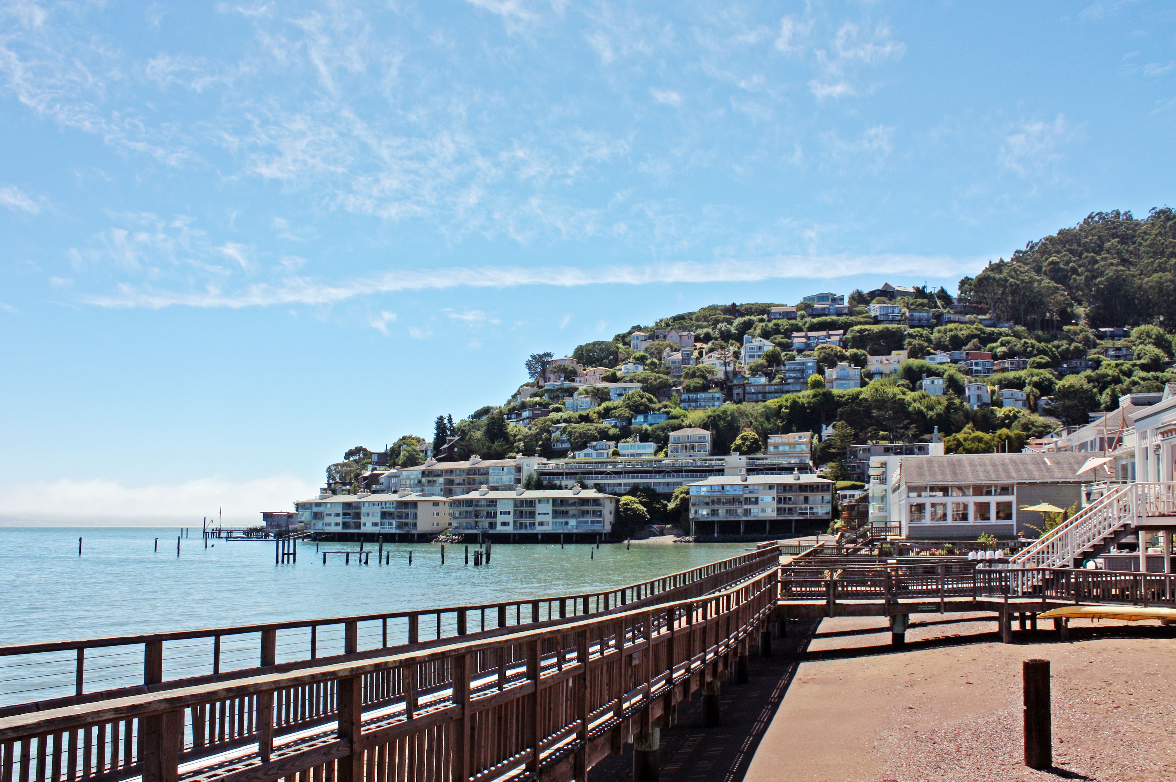 Am Ufer in Sausalito