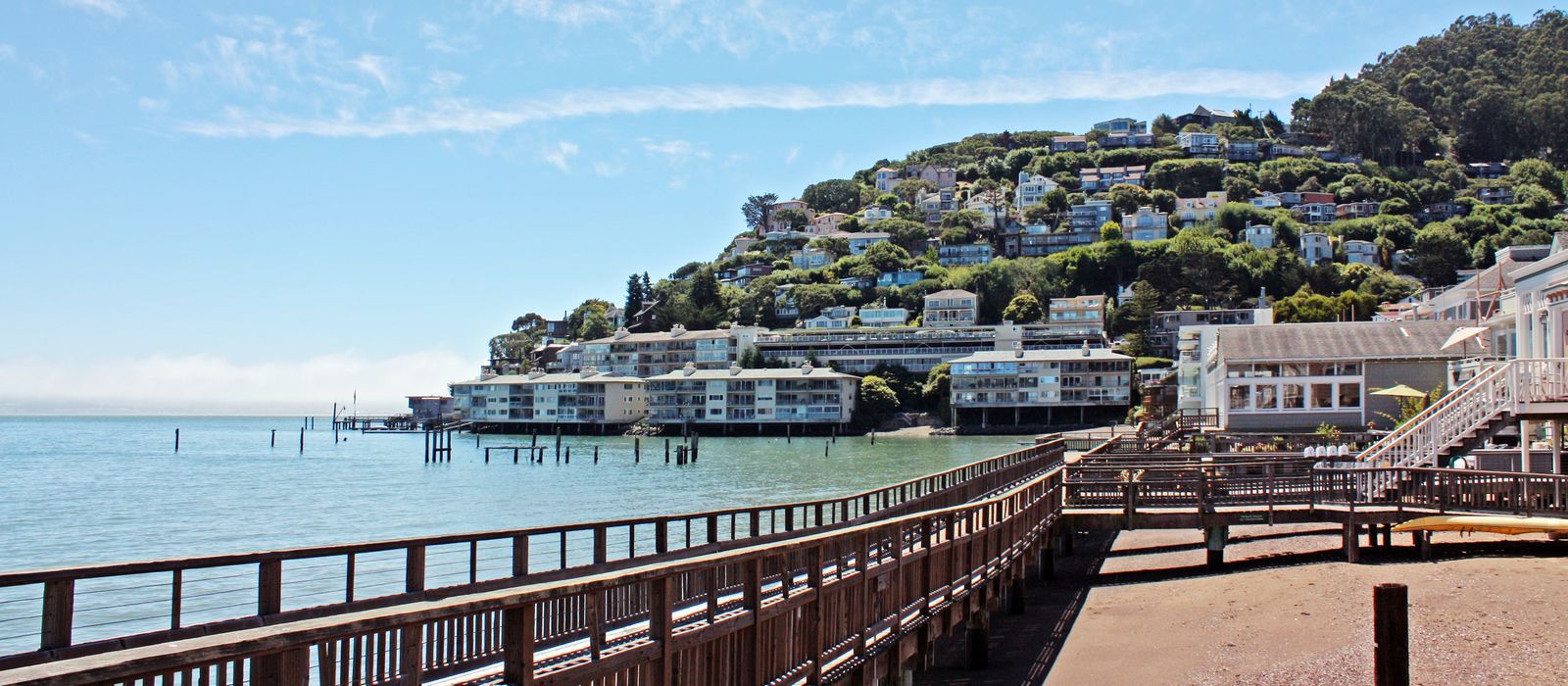 Am Ufer in Sausalito