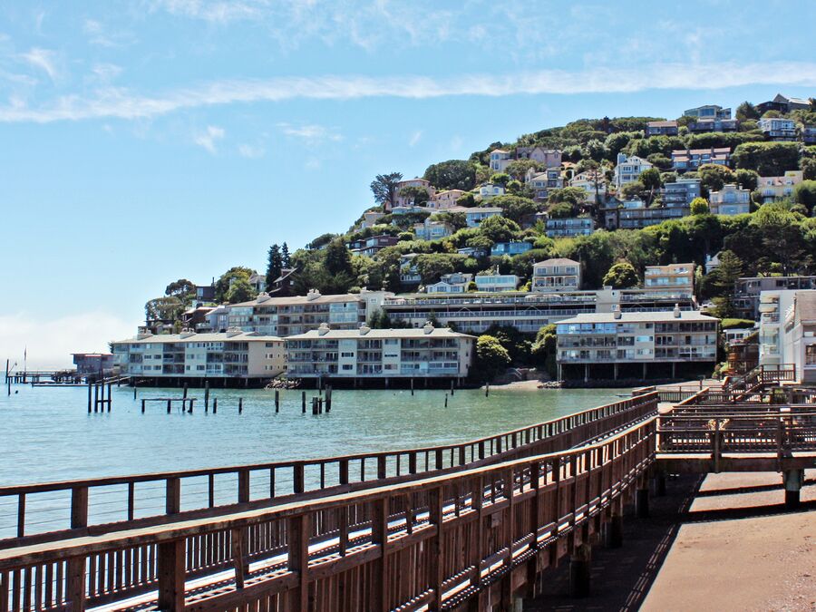 Am Ufer in Sausalito