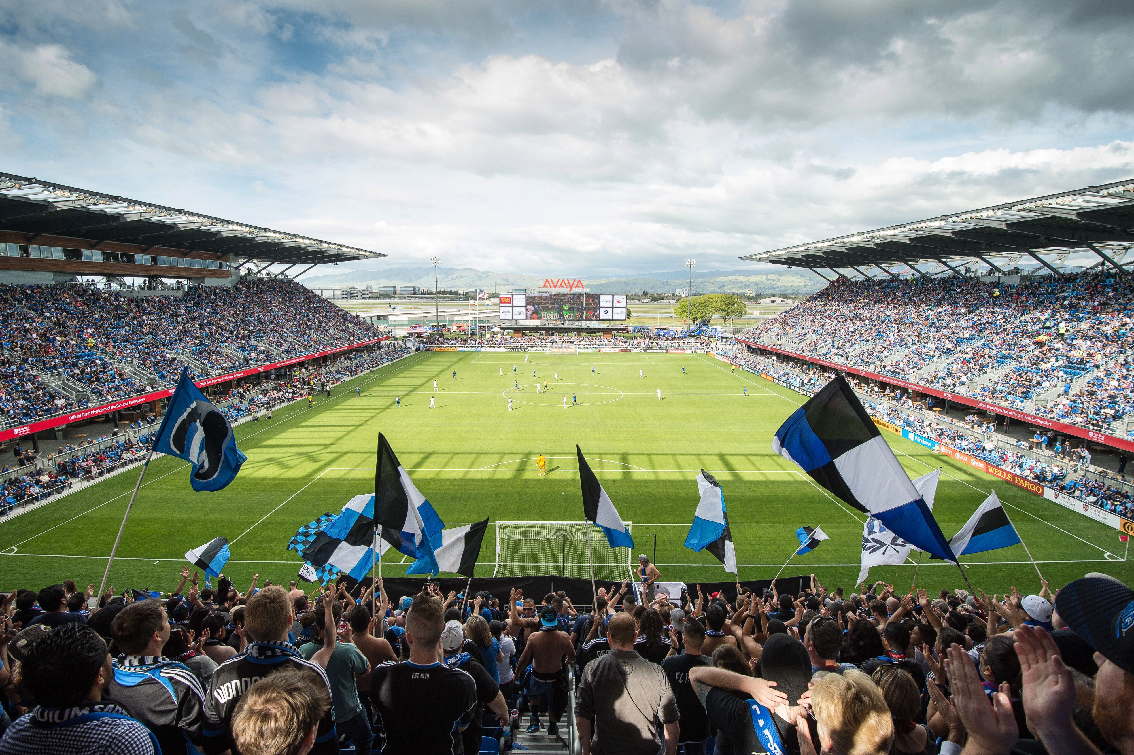 Avaya Stadium in San JosÃ©