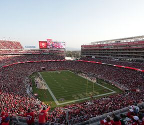 Das Levi's Stadium in Santa Clara, Kalifornien