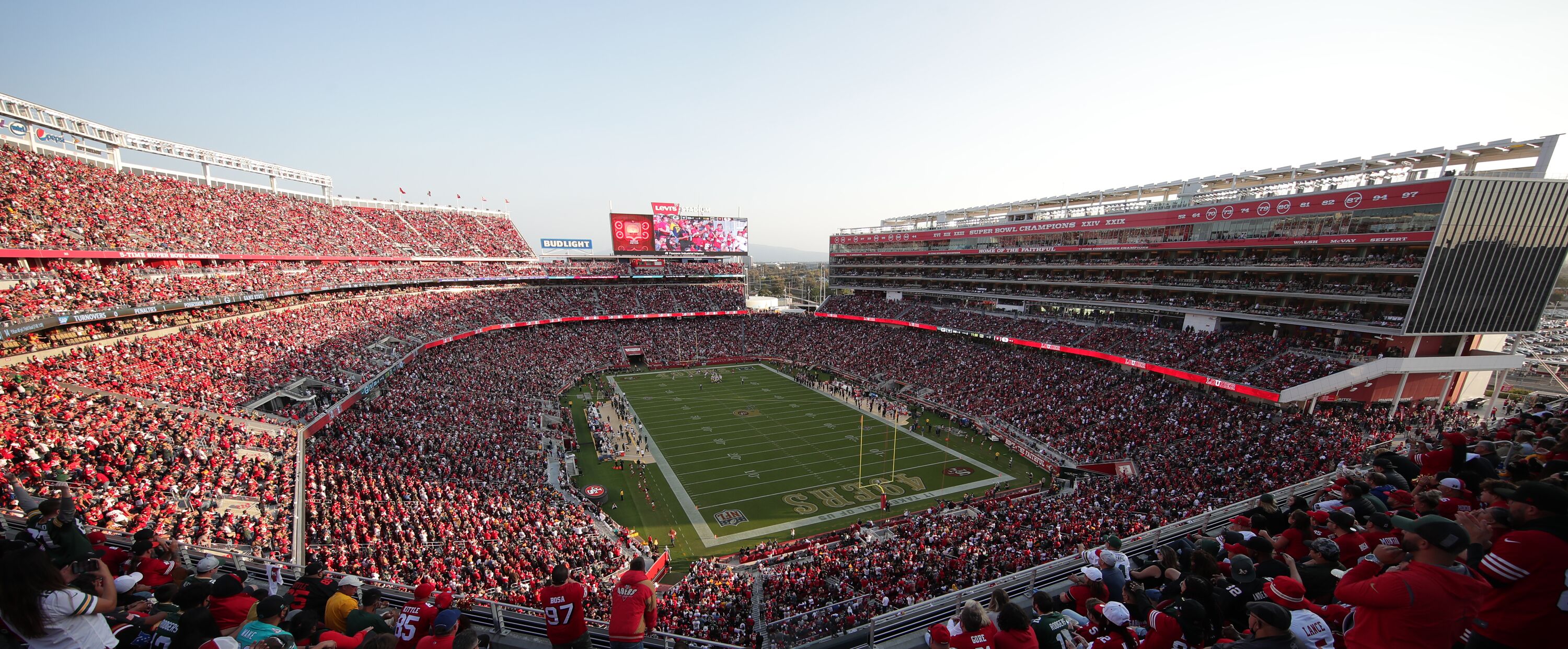 Das Levi's Stadium in Santa Clara, Kalifornien