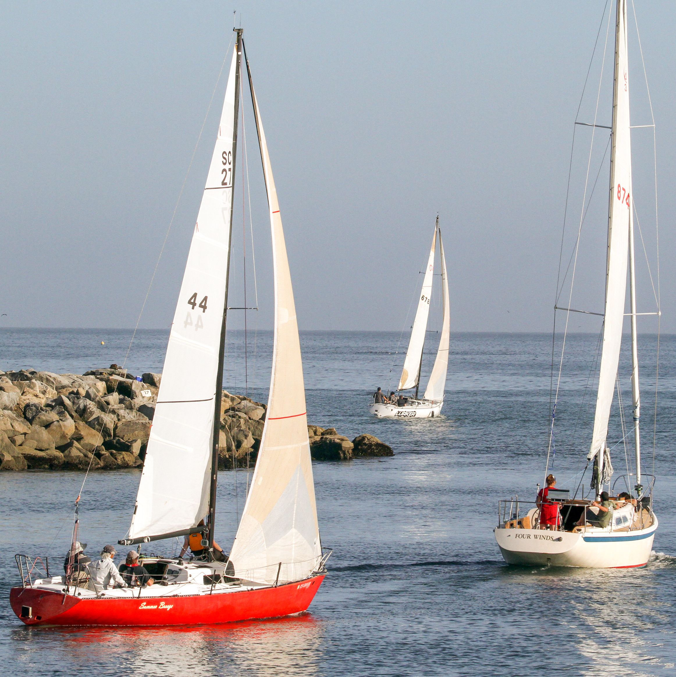 santa cruz sailboat tour