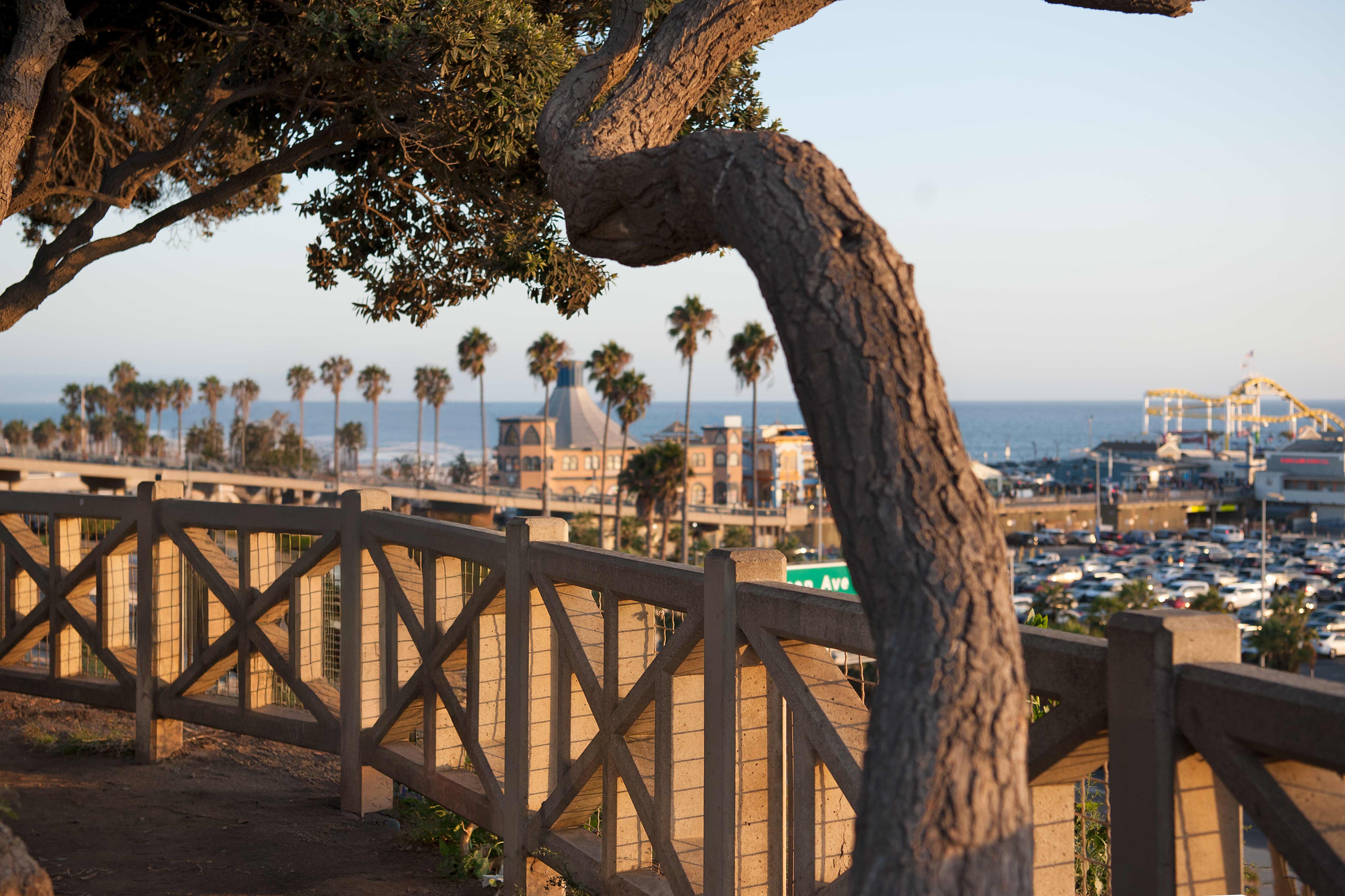 Blick auf die Skyline von Santa Monica