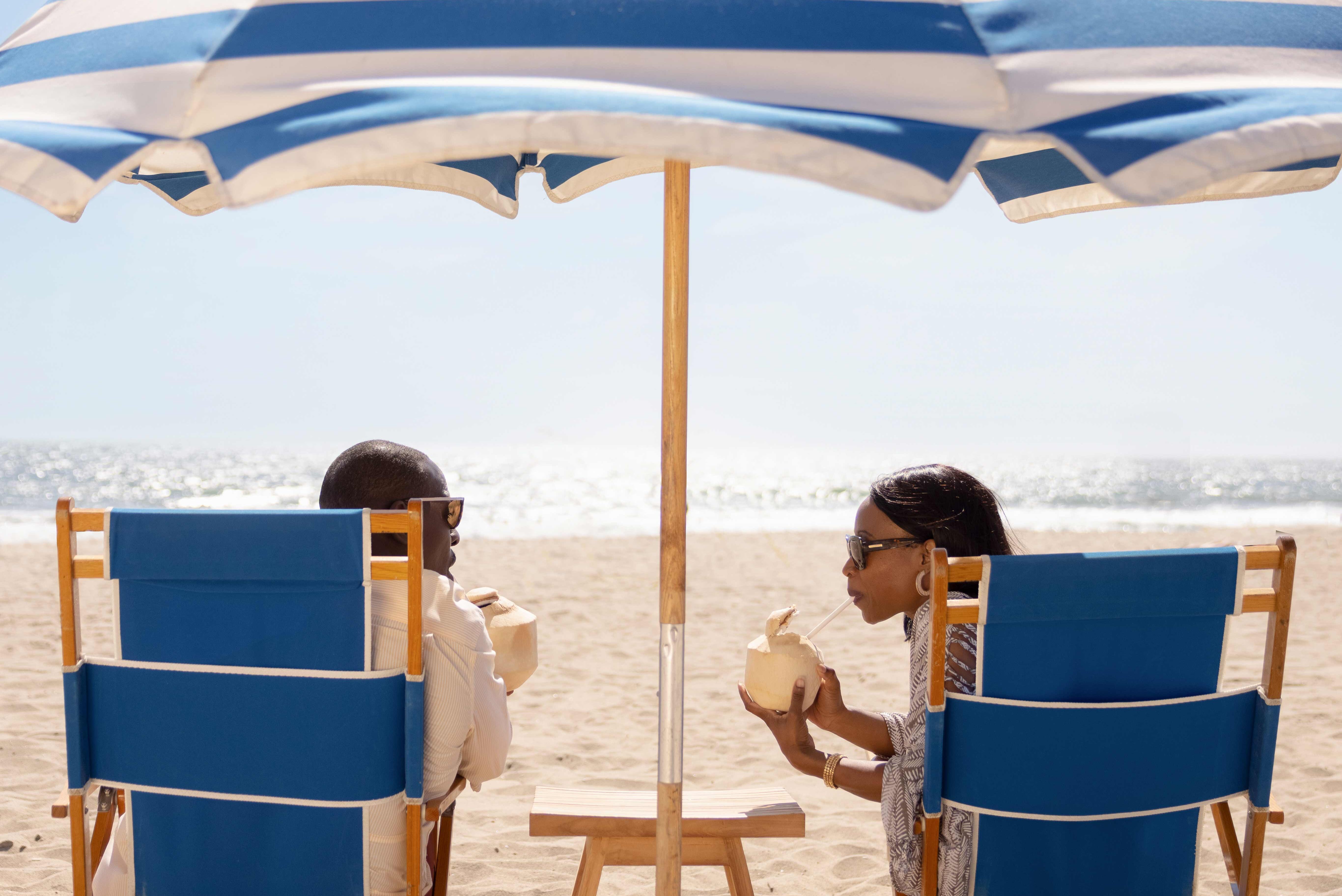 Drinks am Santa Monica Beach genießen