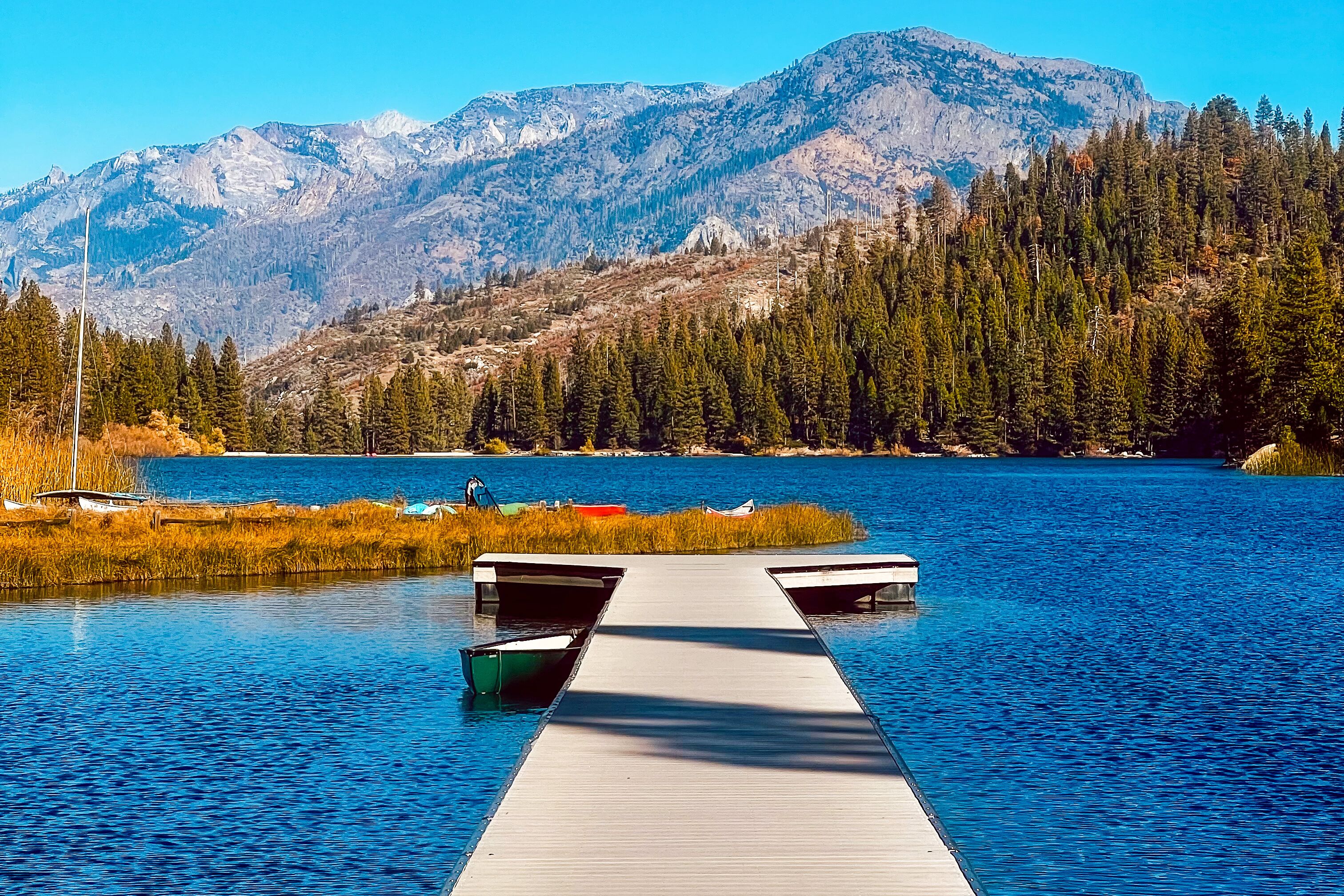 Blick auf den Hume Lake