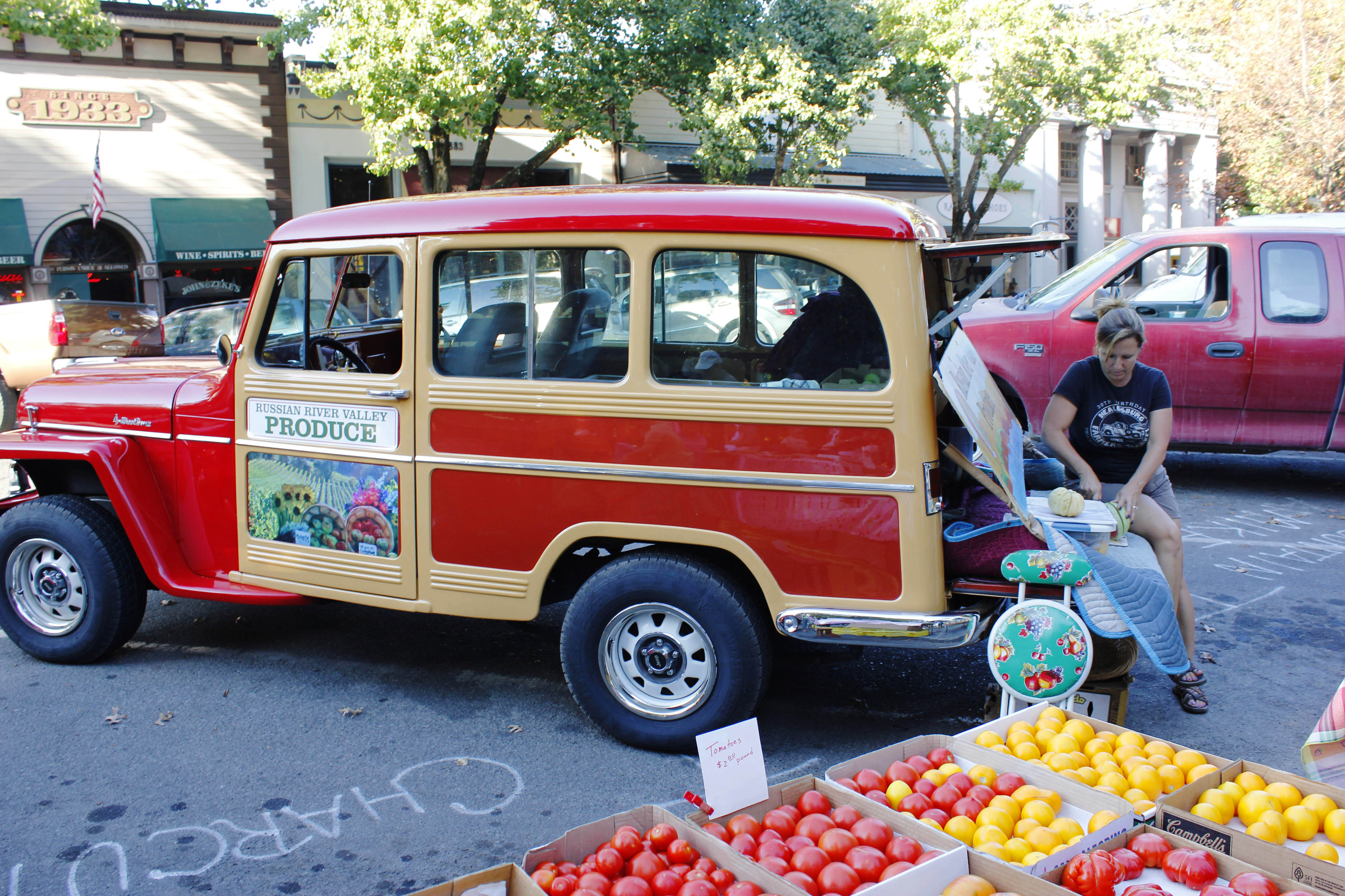 Farners Market in Sonoma County