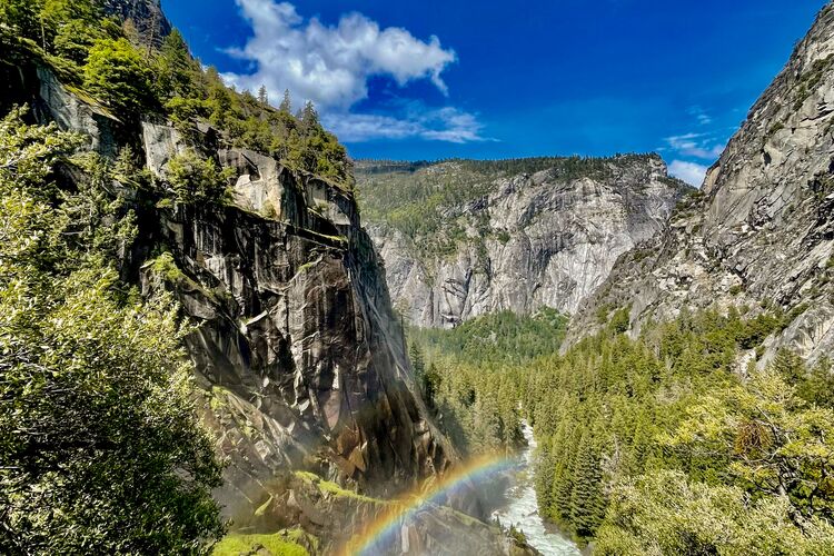 Schöner Ausblick auf den Yosemite Nationalpark