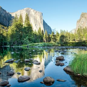 Blick auf El Capitan