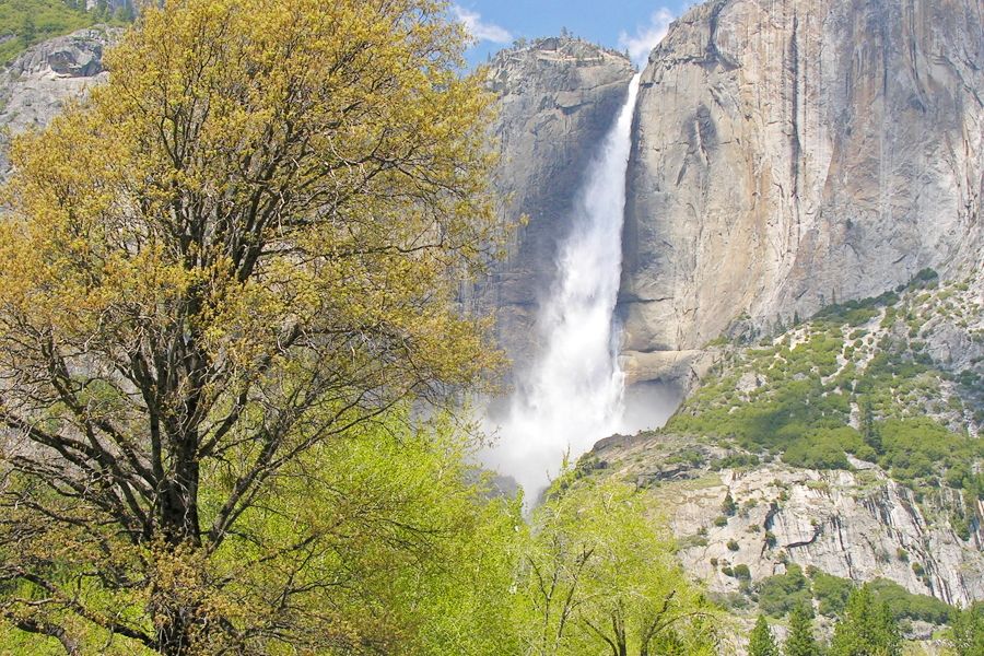 Wasserfall im Yosemite Nationalpark