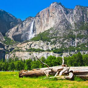 Yosemite Falls im Yosemite National Park, Kalifornien