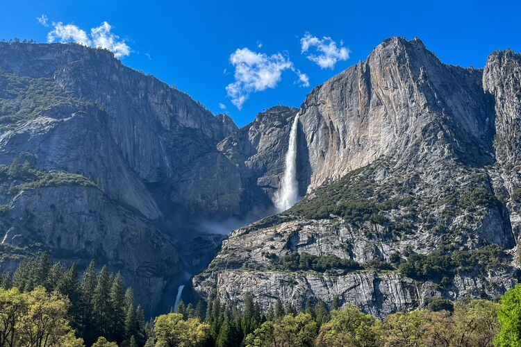 Wasserfall im Yosemite Nationalpark