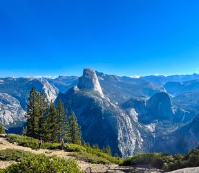 Beeindruckende Aussicht vom Glacier Point
