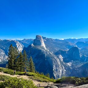 Beeindruckende Aussicht vom Glacier Point