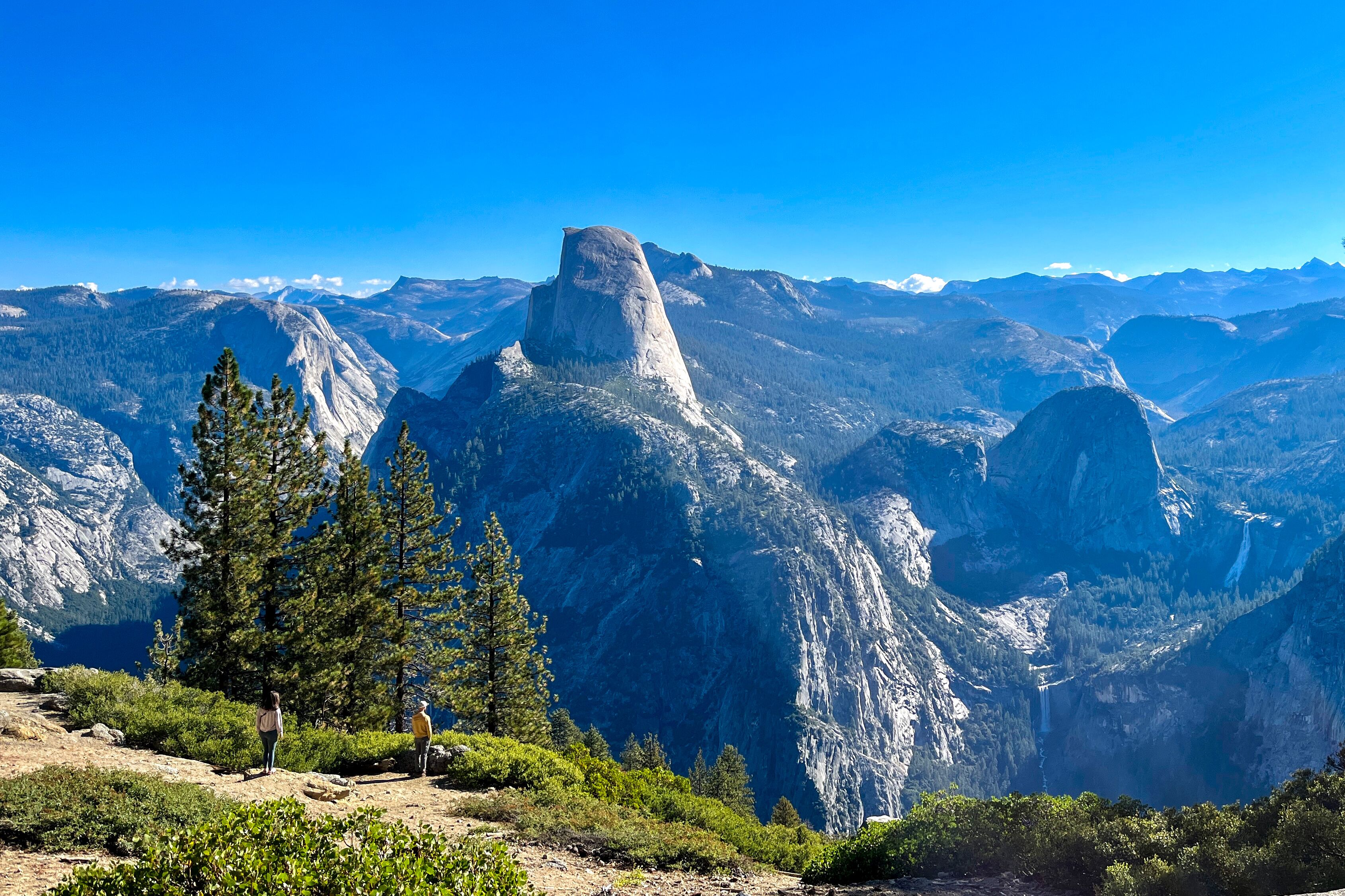 Beeindruckende Aussicht vom Glacier Point