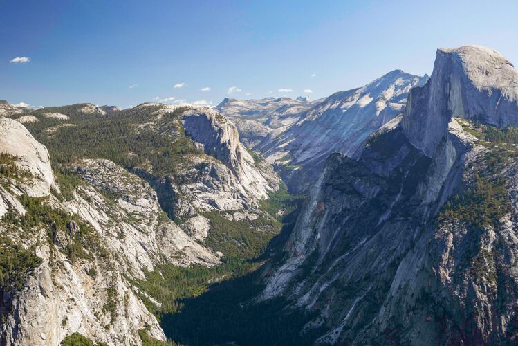 Atemberaubende Landschaft im Yosemite Nationalpark