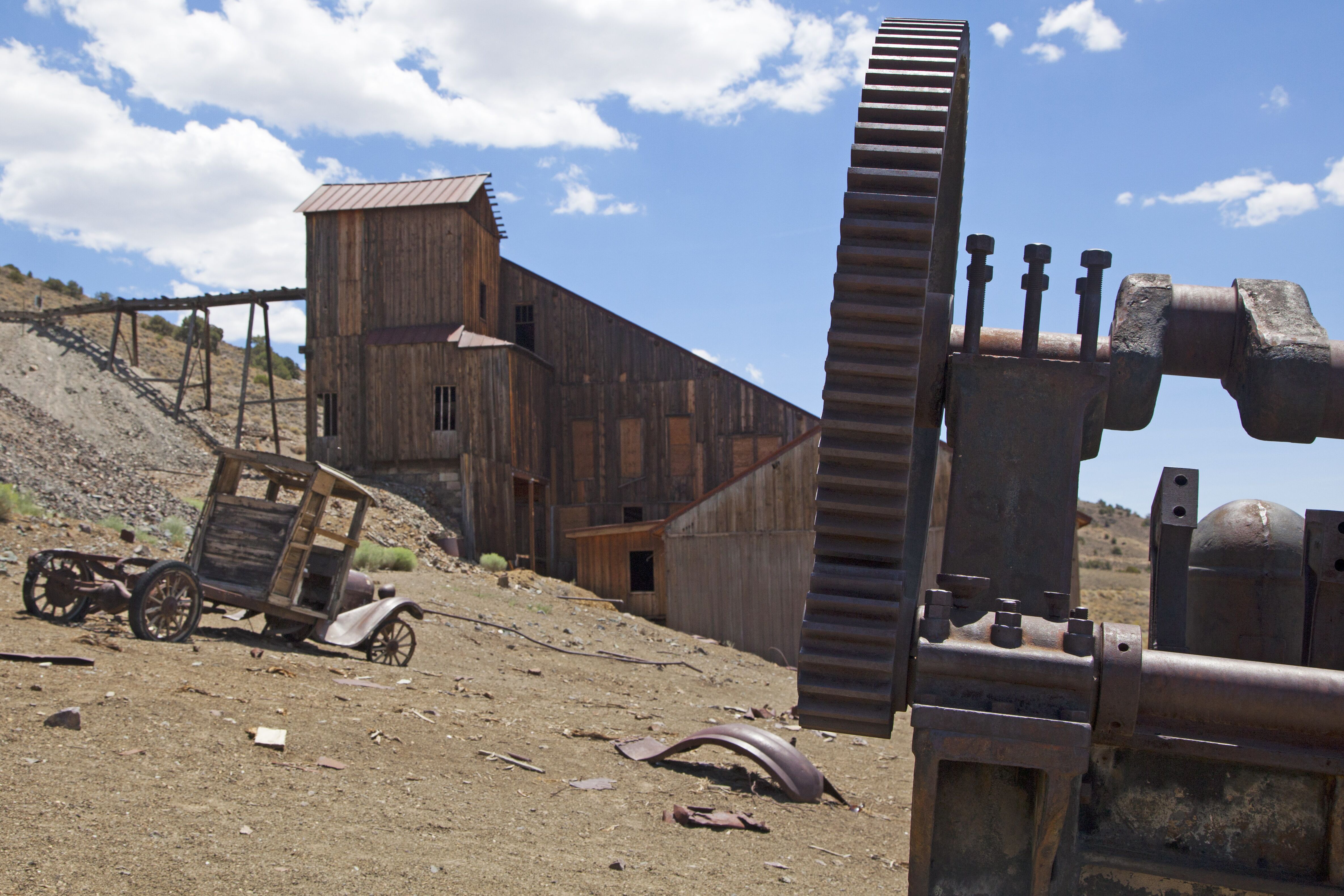 Ghost Town in Nevada