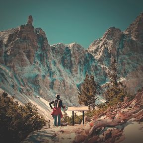 Aussicht auf die Berge im Great Basin National Park