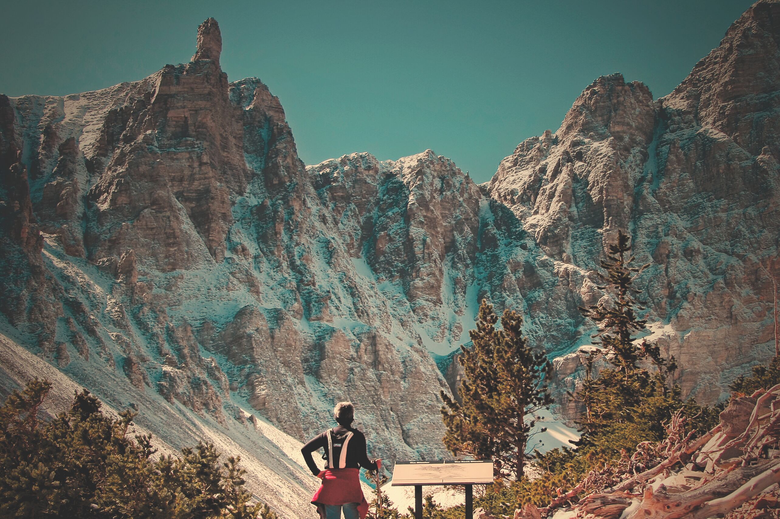 Aussicht auf die Berge im Great Basin National Park