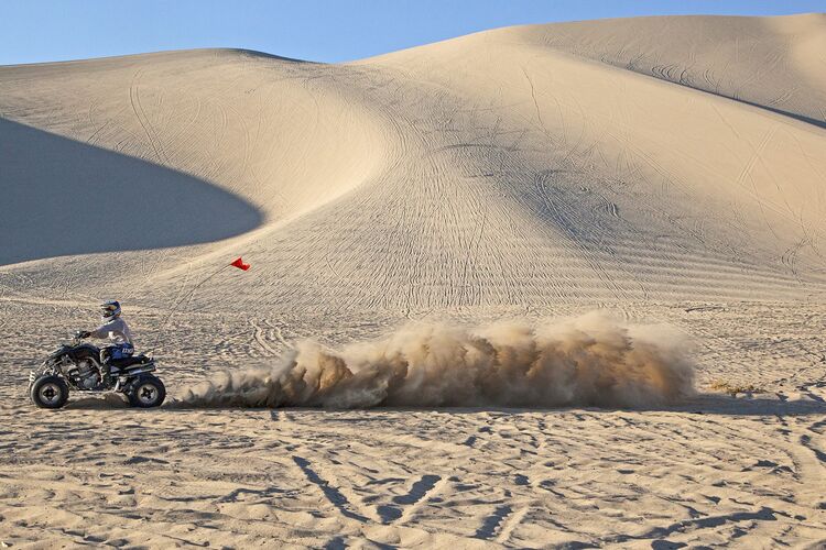 Mit den Quad durch die Dünen von Sand Mountain in Nevada