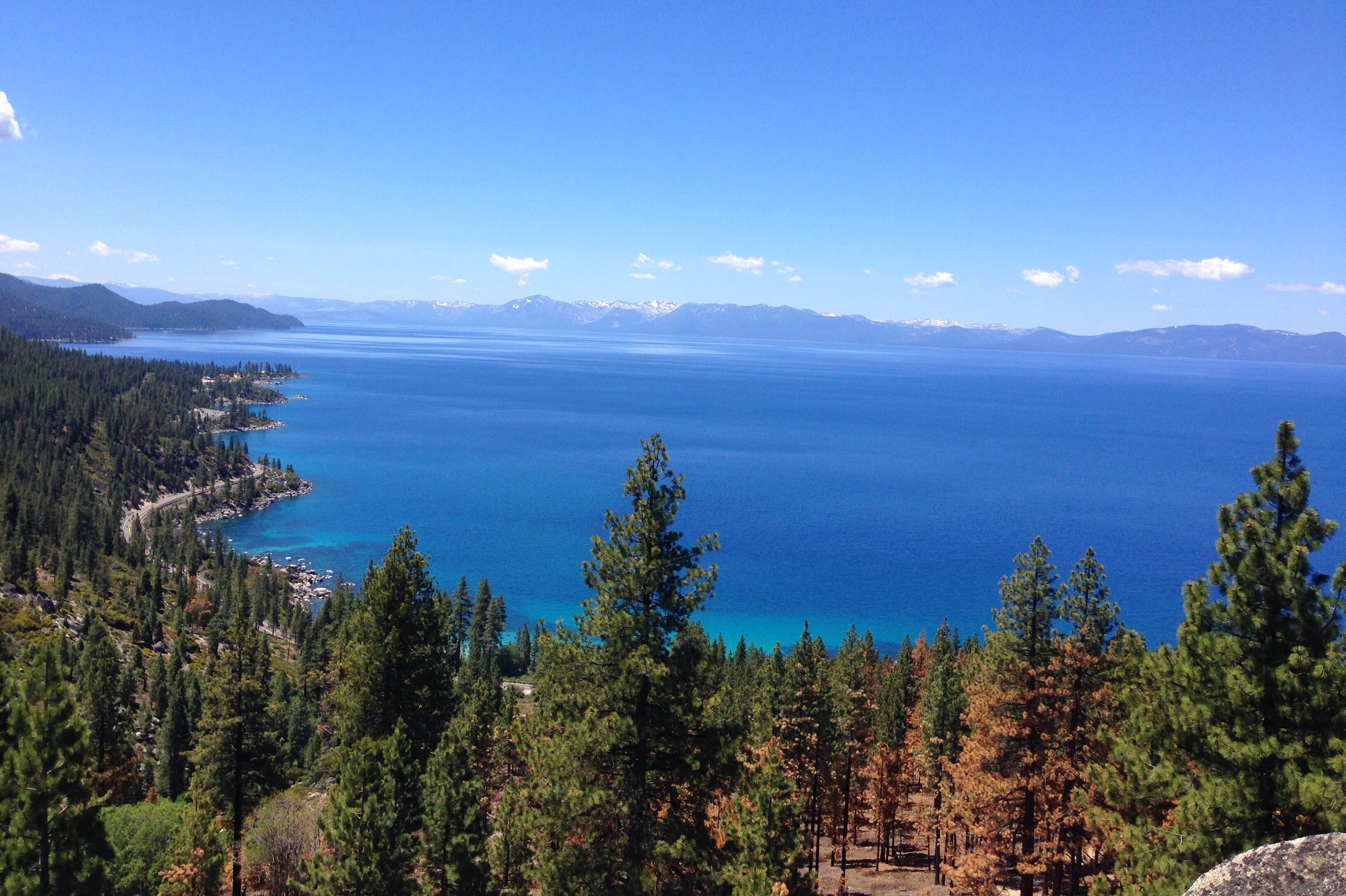 Lake Tahoe von oben