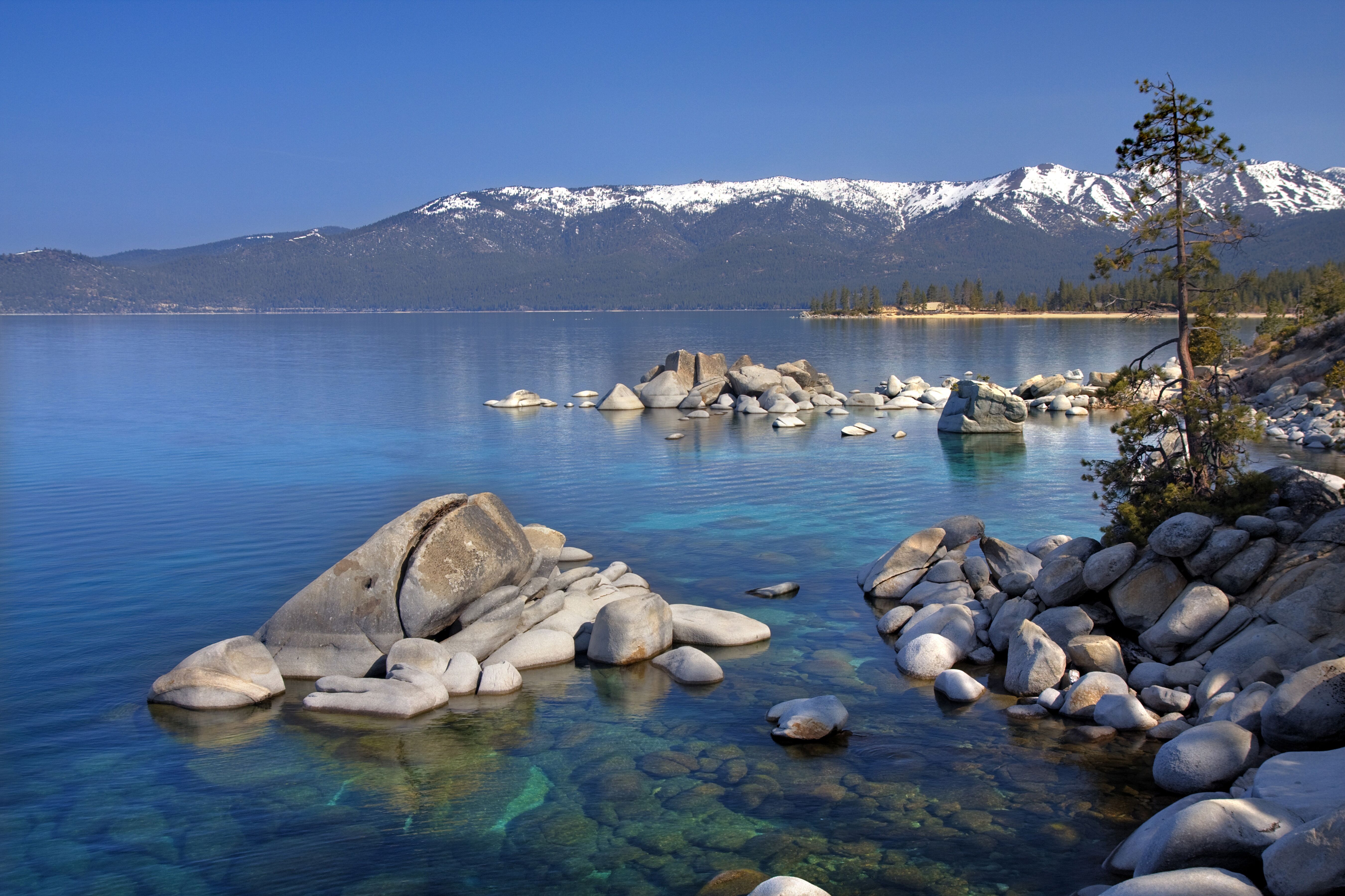 Ausblick auf den Lake Tahoe North East Shore