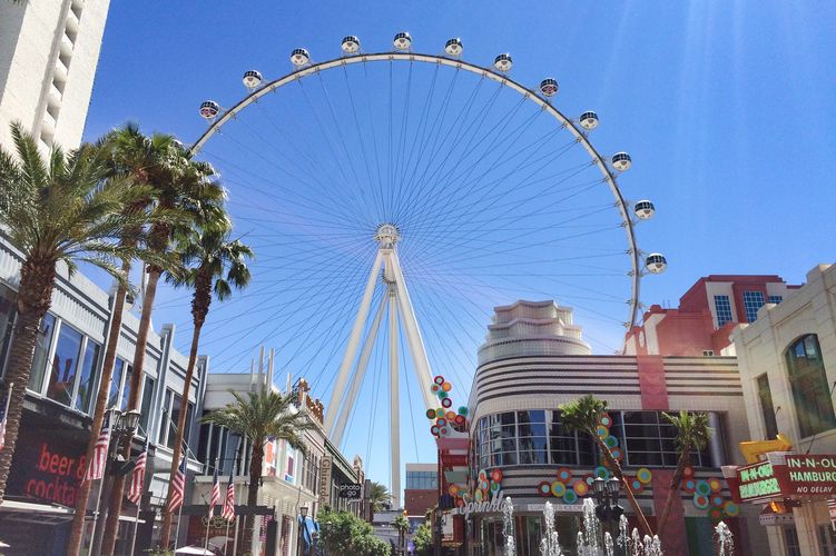 Der High Roller Las Vegas ist das derzeit höchste Riesenrad der Welt