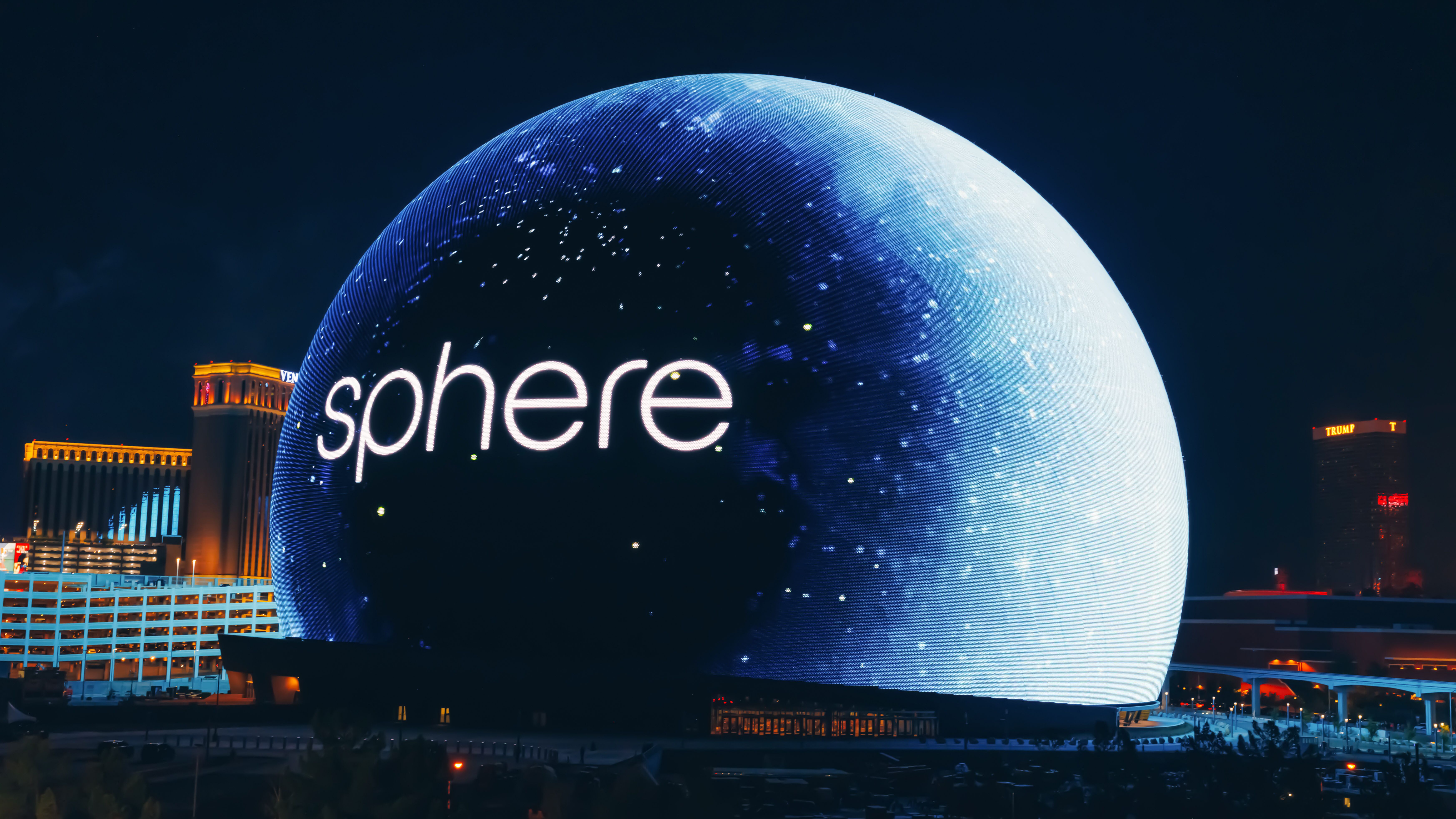 Die Sphere in Las Vegas