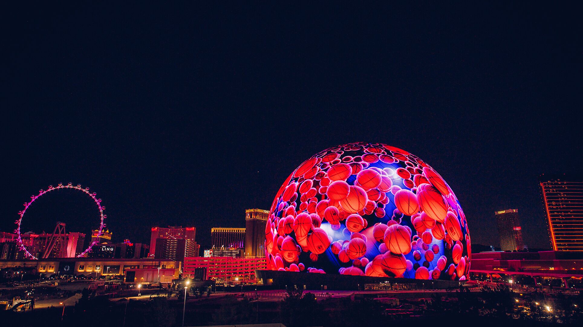 Die Sphere in Las Vegas