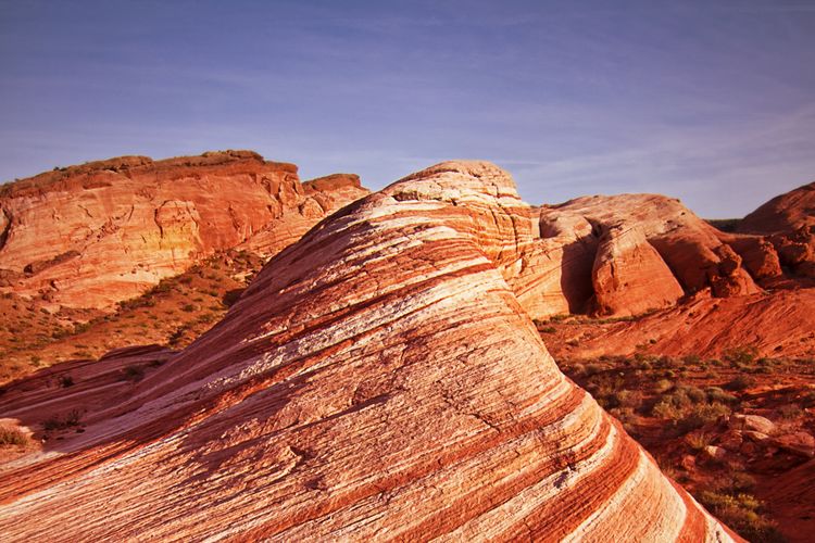 The Wave im Valley of Fire State Park in Nevada