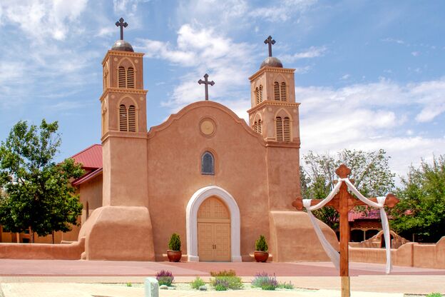 Historische Kirche San Miguel Mission in Socorro Historische Kirche San Miguel Mission in Socorro