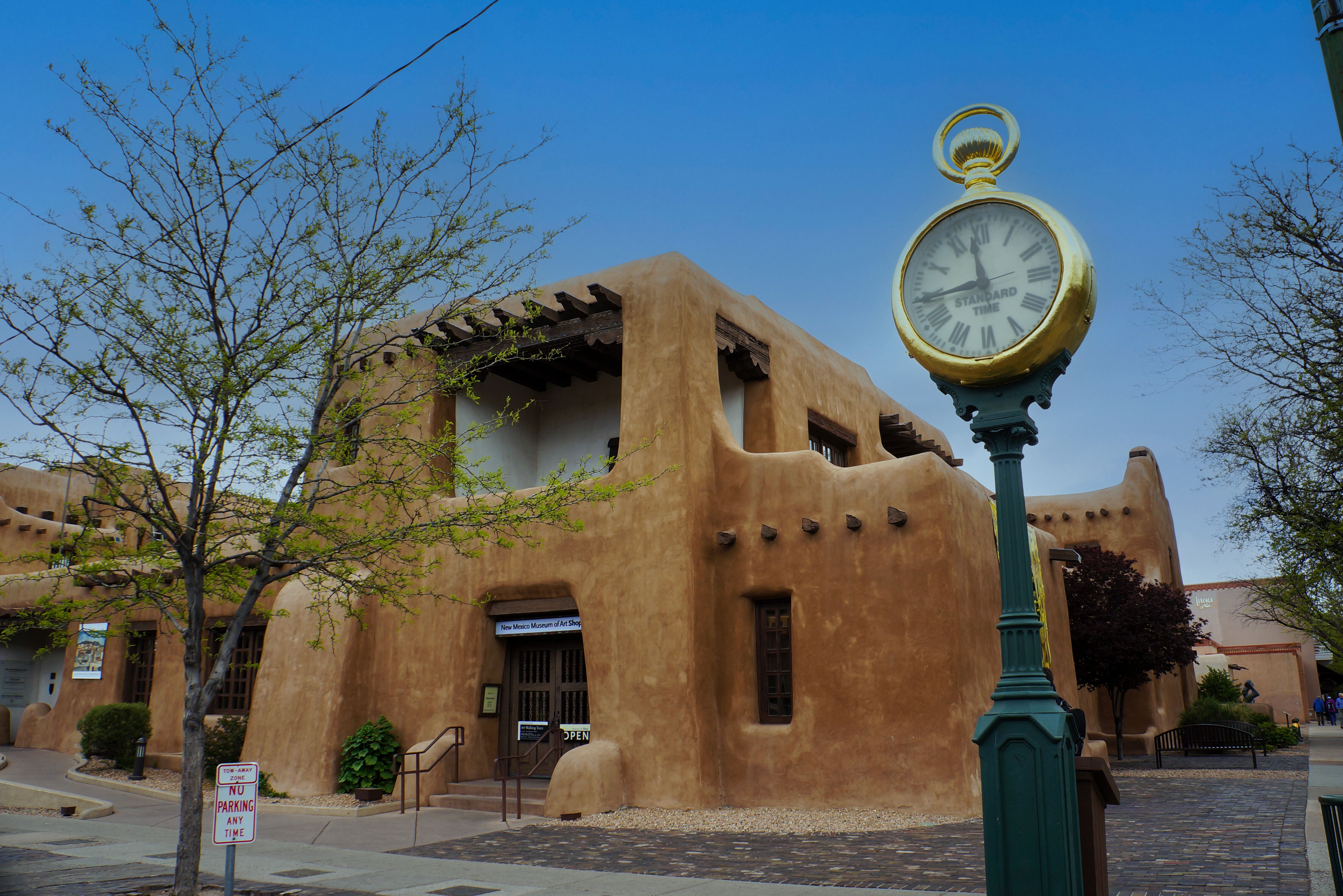 Blick aufs New Mexico Museum of Art