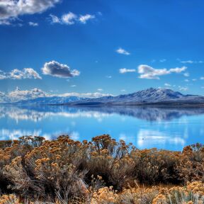 Antelope Island State Park in Utah Antelope Island State Park in Utah