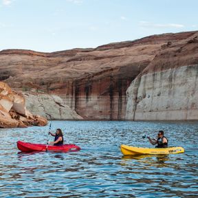 Kayakers, Lake Powell National Recreation Area