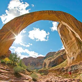 Fotograf an der Rainbow Bridge