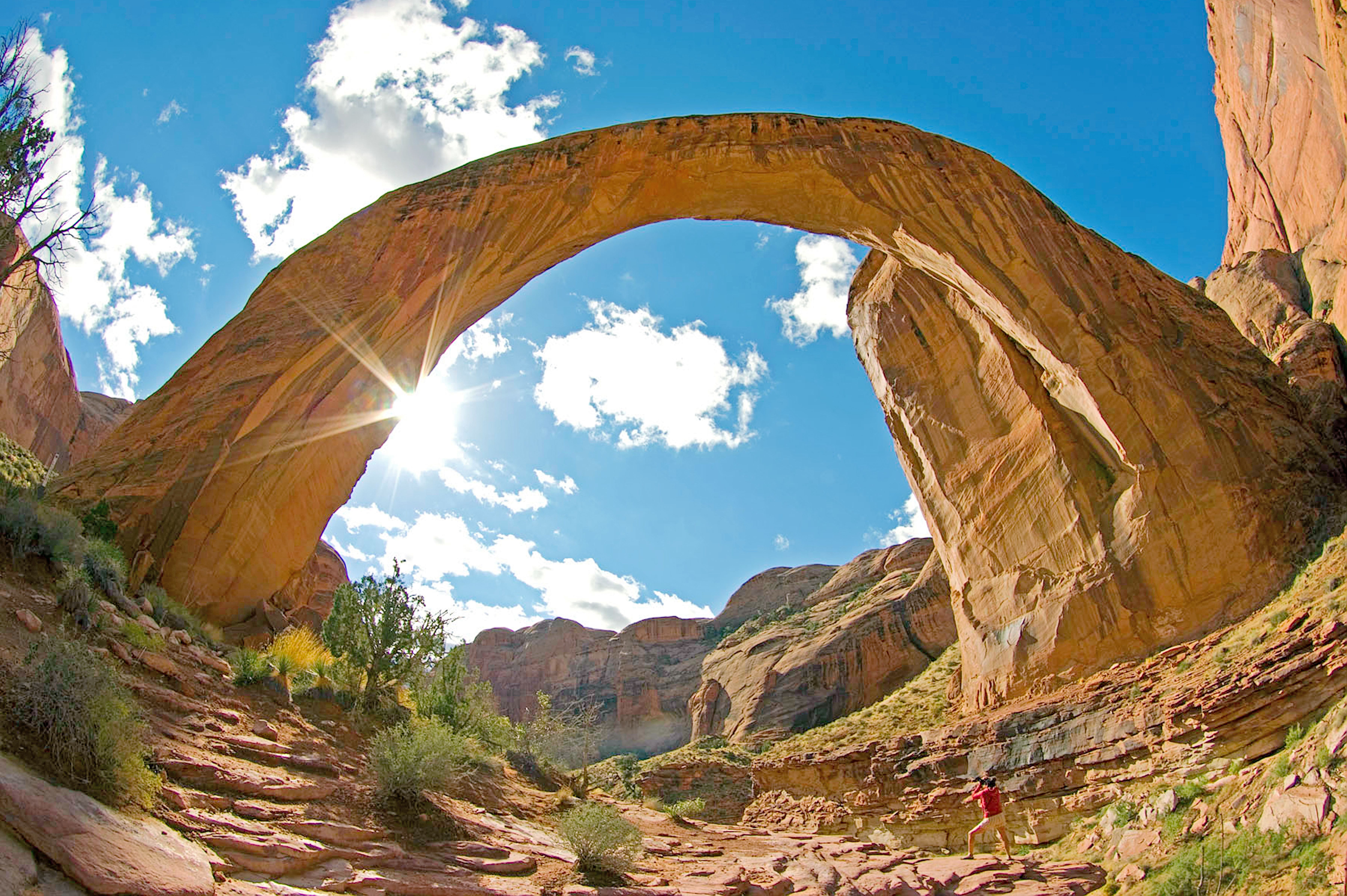 Fotograf an der Rainbow Bridge