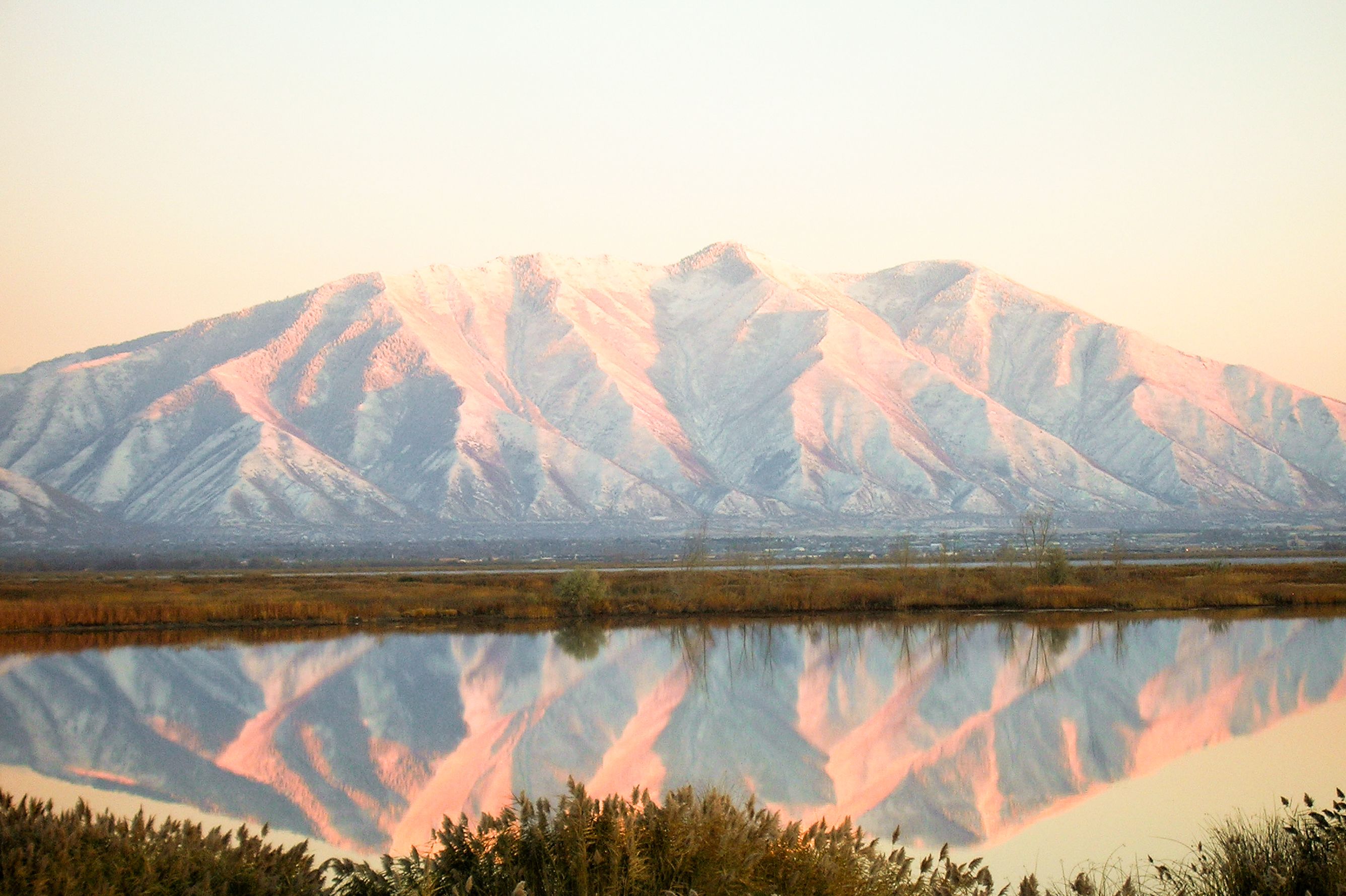 Der Utahsee mit Bergpanorama