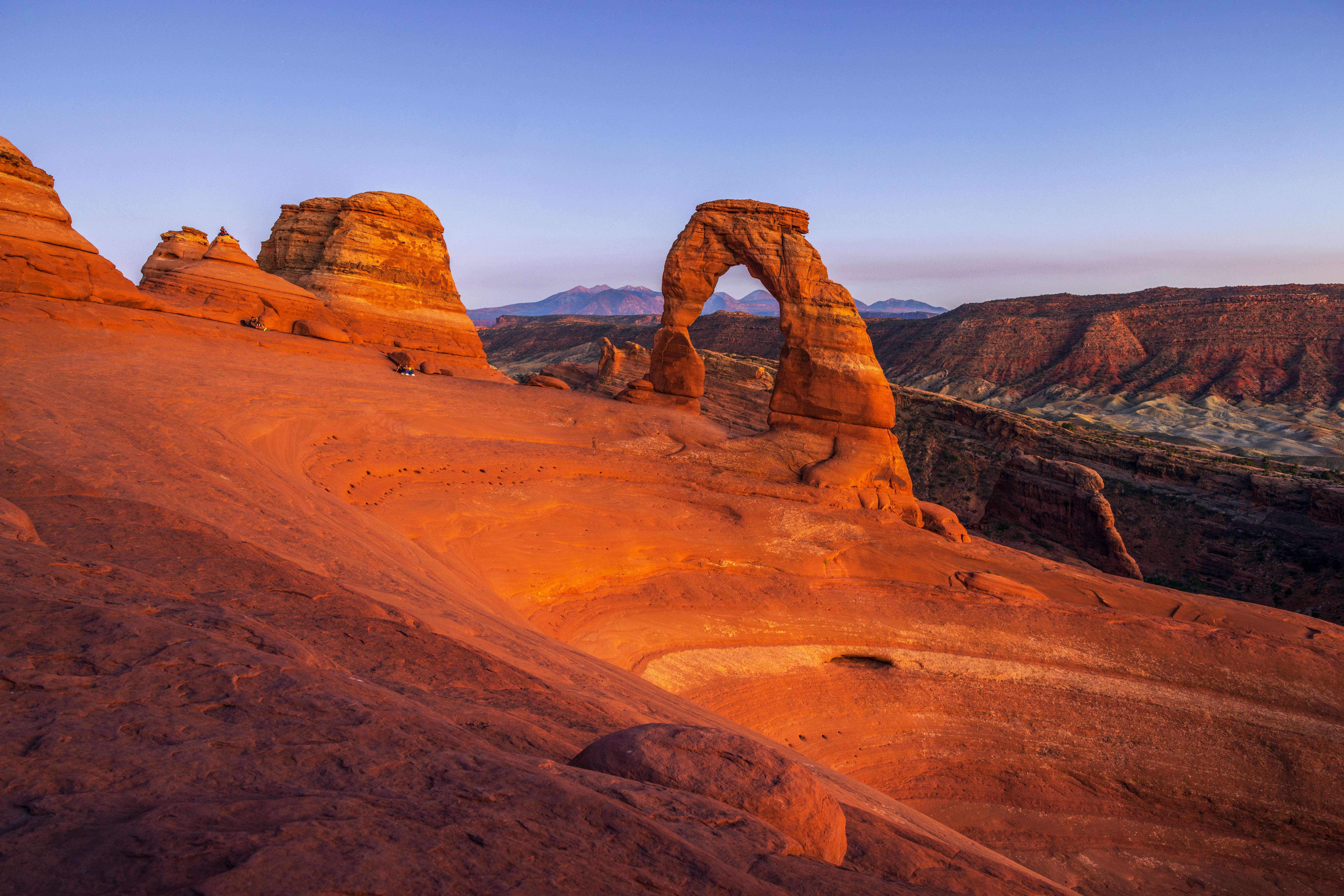 Beeindruckende Landschaft im Arches National Park
