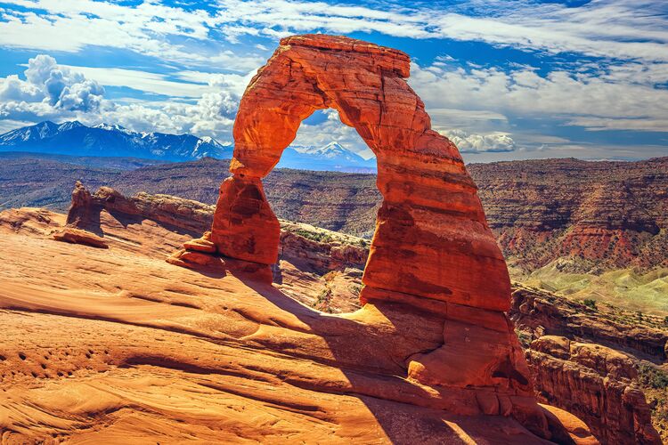 Der schöne Delicate Arch im Arches Nationalpark