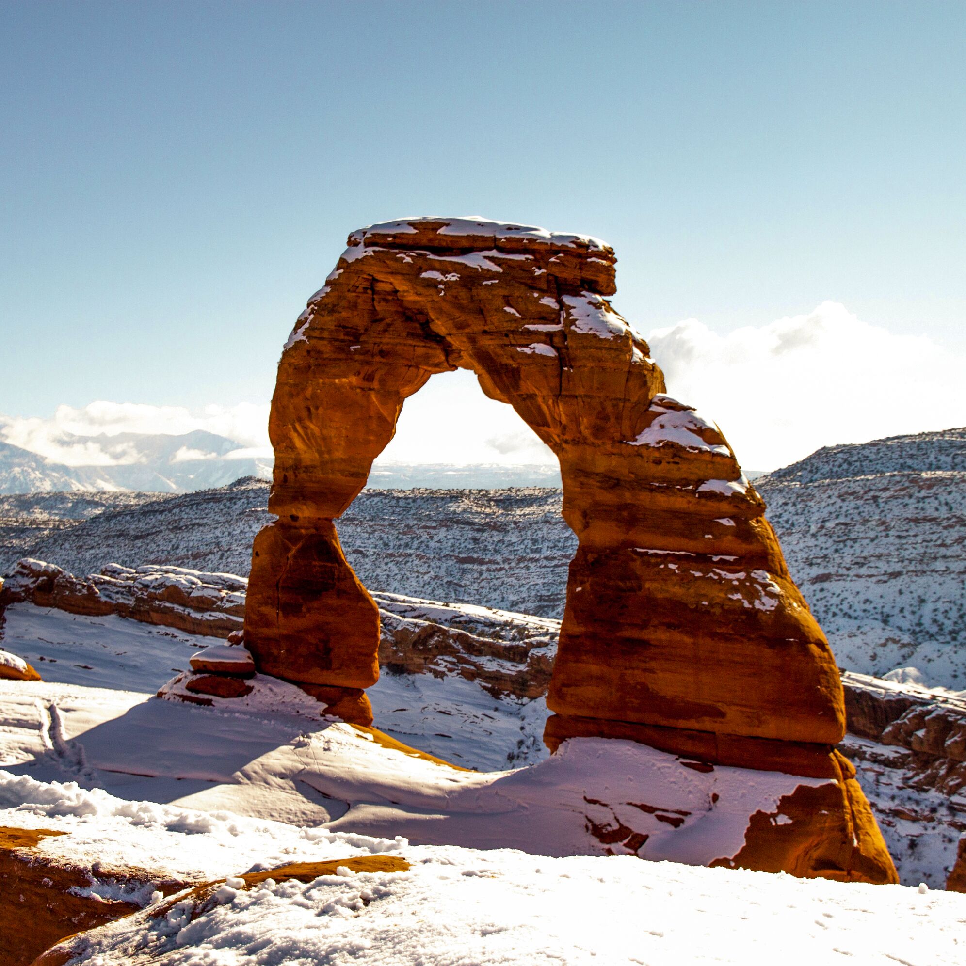 Sehenswürdigkeit Delicate Arch im Arches Nationalpark von Utah