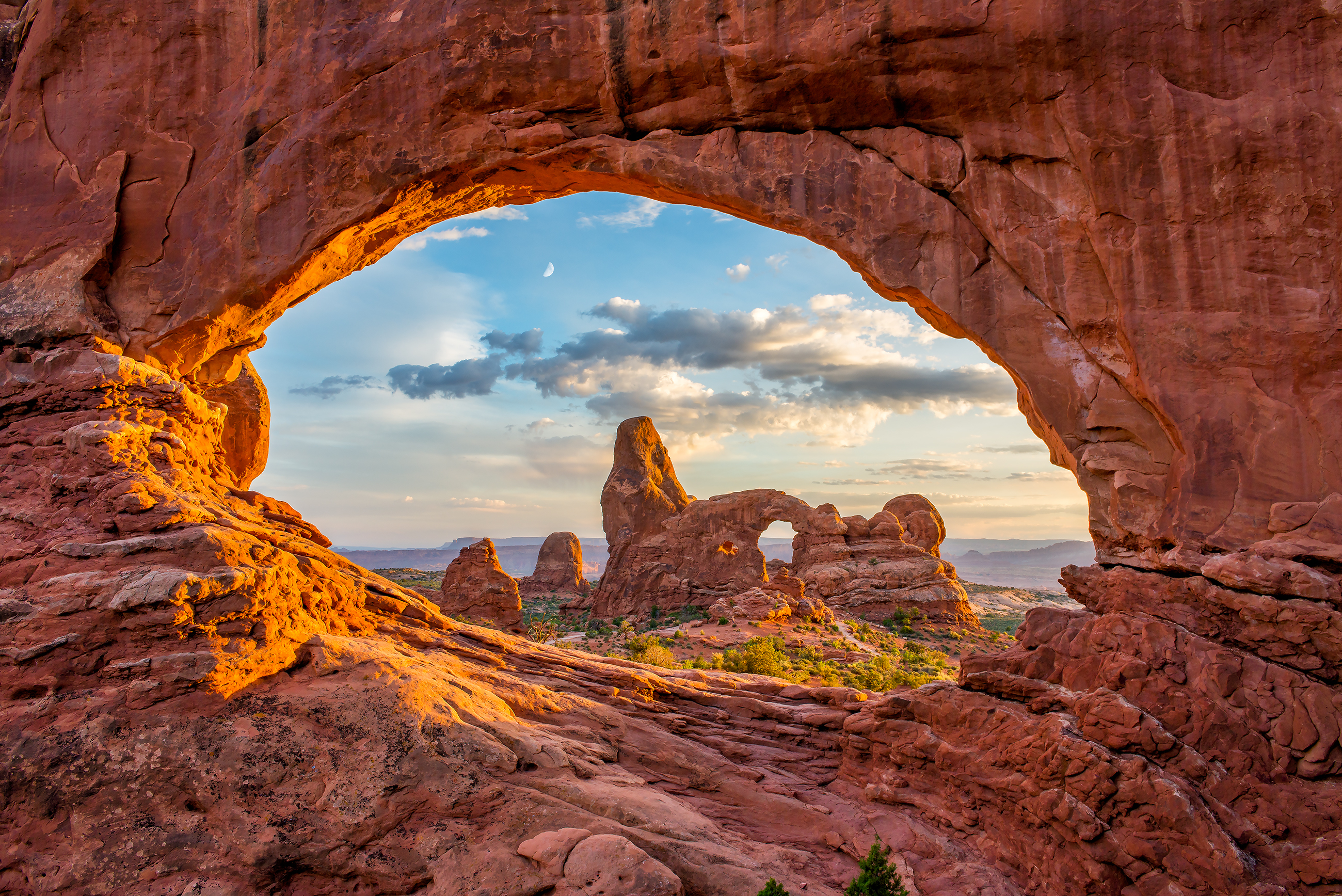 Turret Arch im Arches National Park, Utah