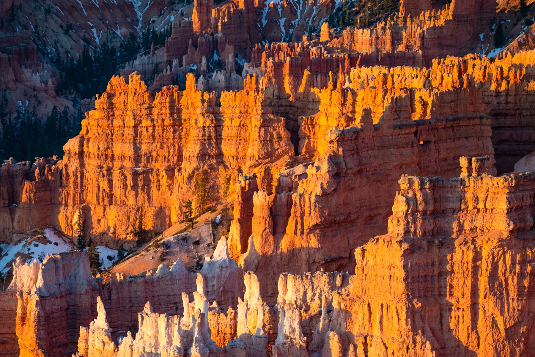 Impressionen des Bryce Canyon in Utah im Winter