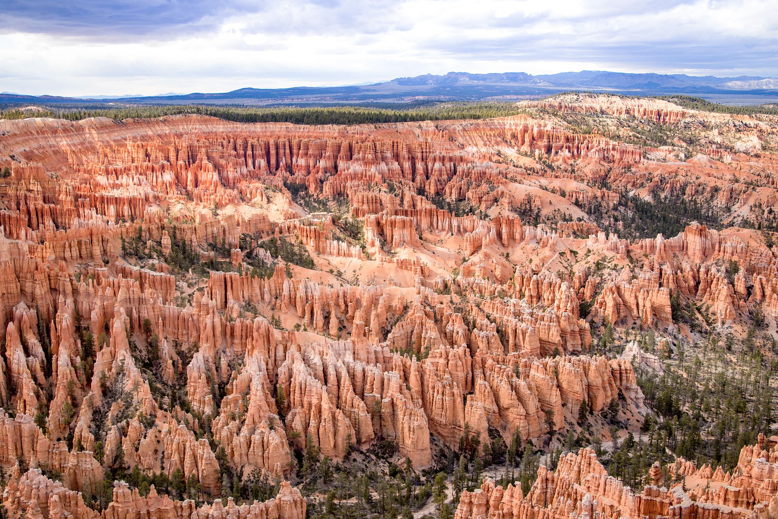 Aussicht auf den Bryce Canyon National Park in Utah