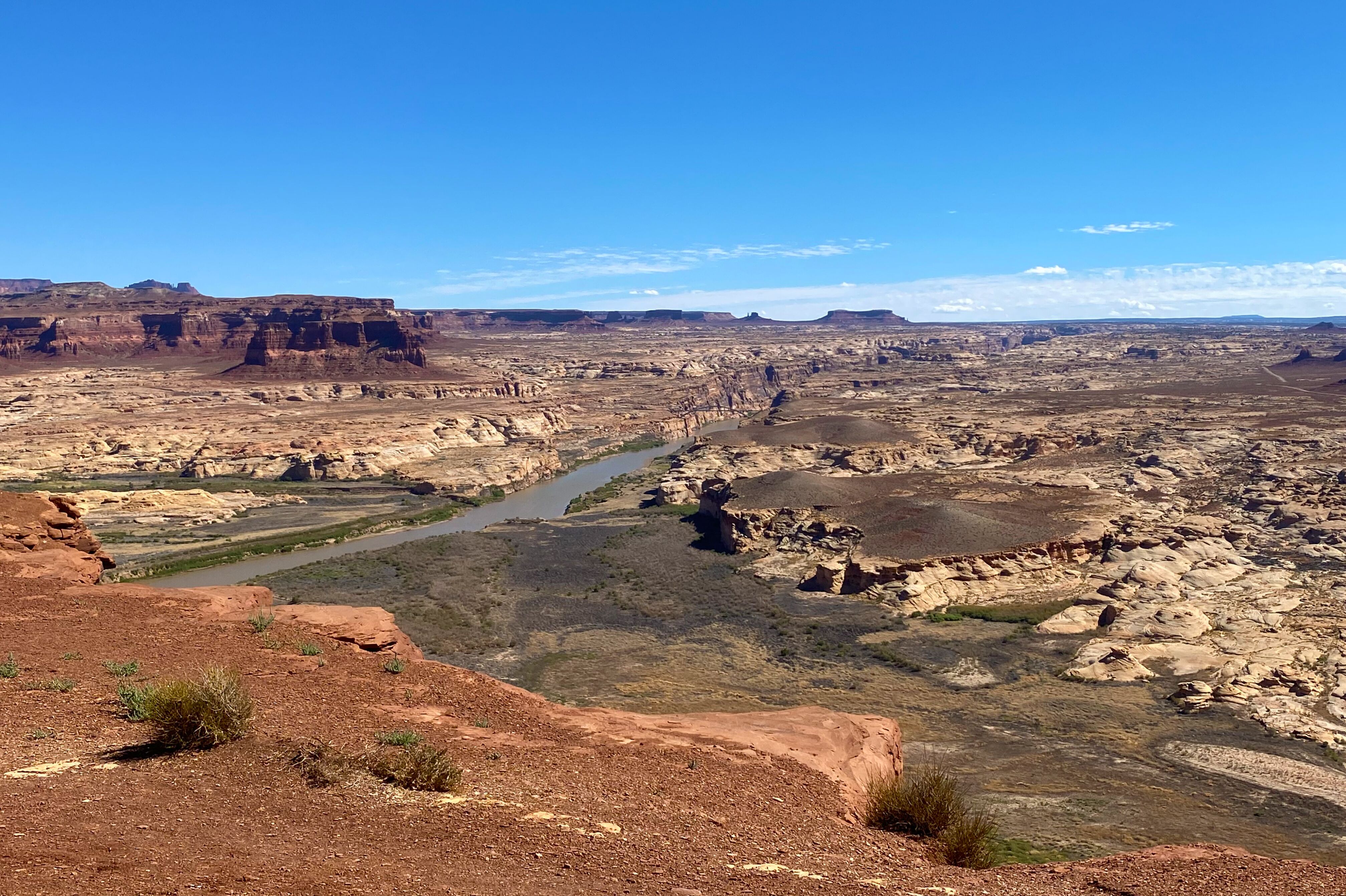 Der Hite Overlook am Utah Highway 95