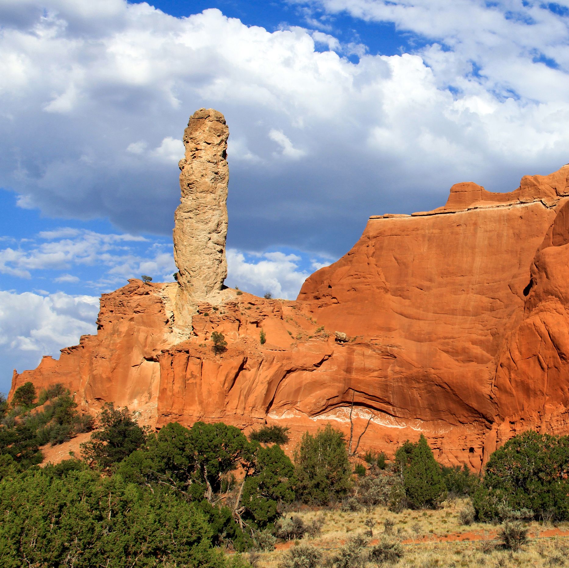 Eine Felsformation im Kodachrome Basin State Park in Utah