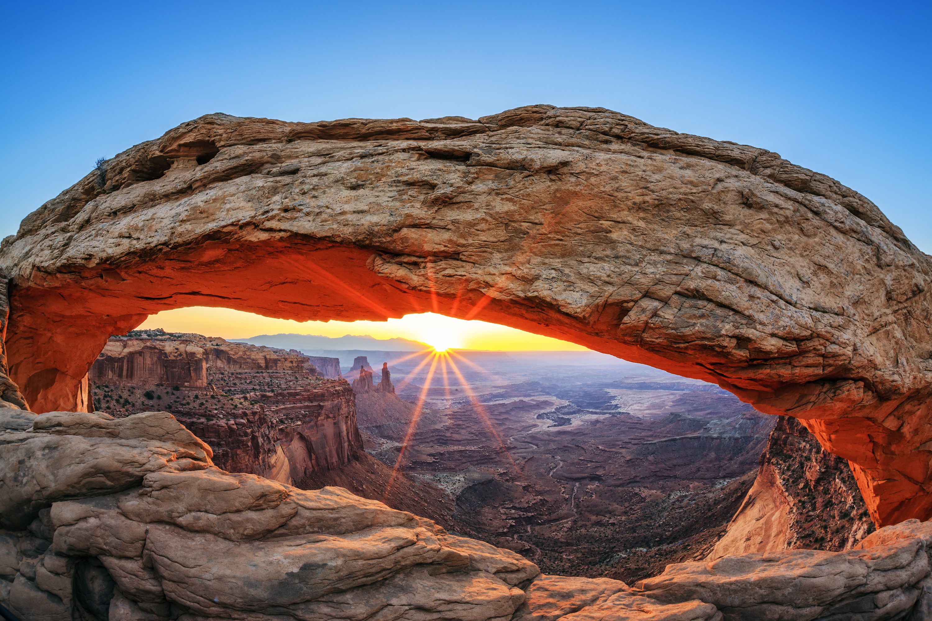 Mesa Arch in Canyonlands National Park, Utah