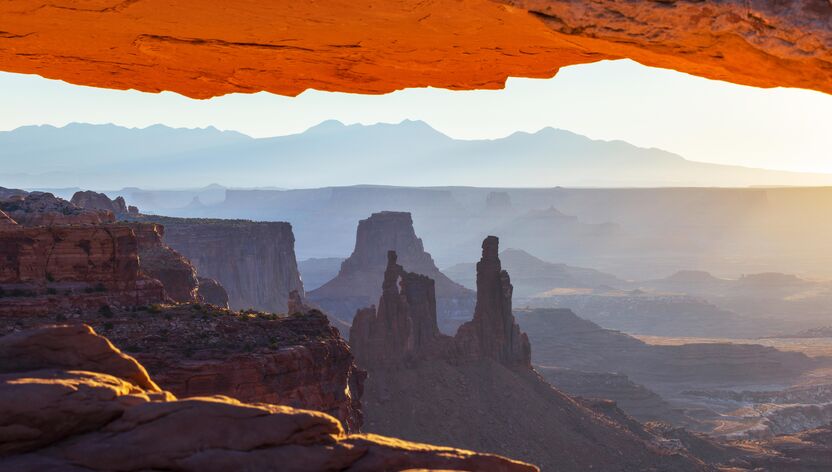 Sonnenaufgang im Canyonlands National Park Sonnenaufgang im Canyonlands National Park