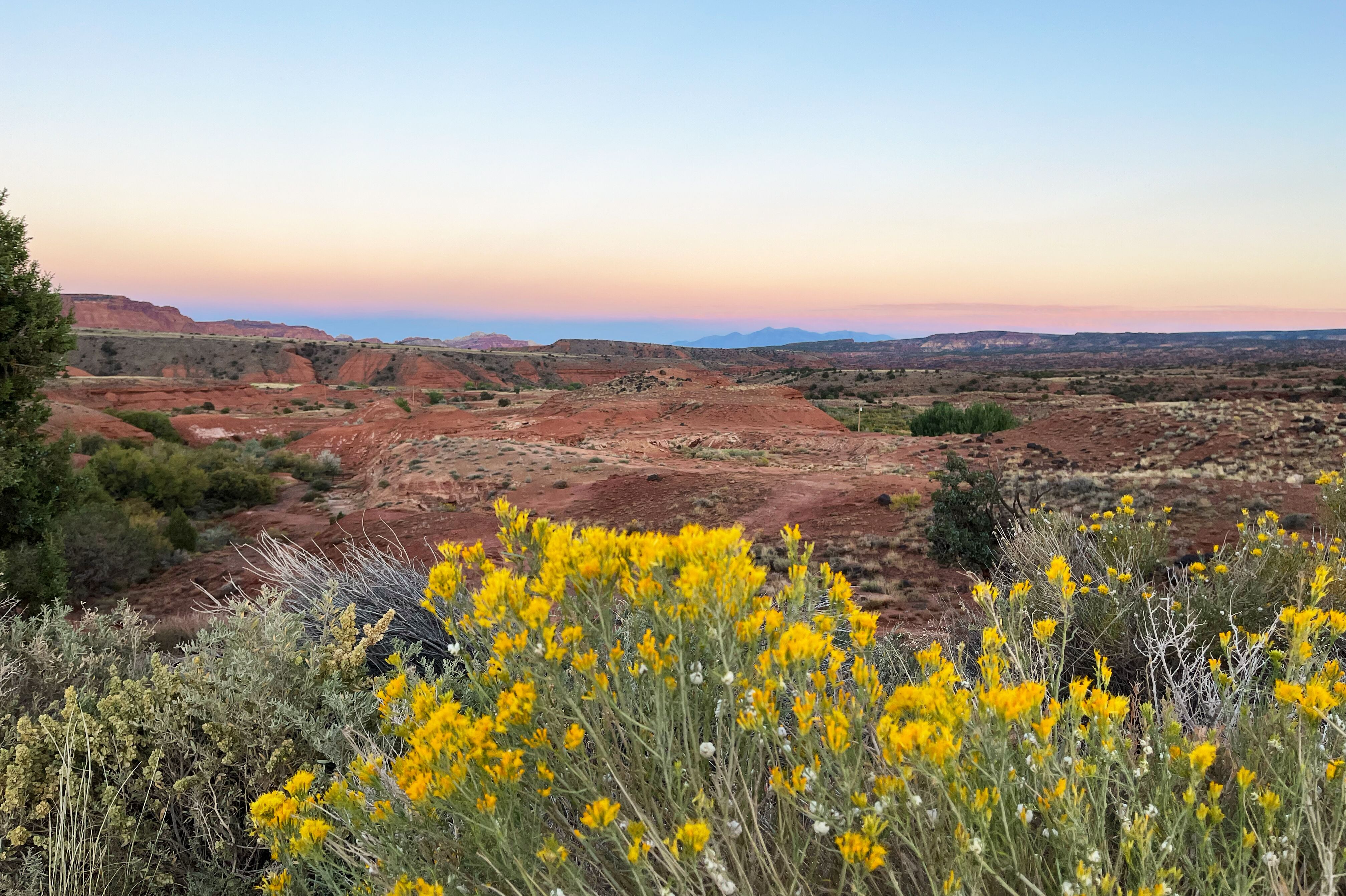 Malerische Landschaft Capitol-Reef-Nationalpark