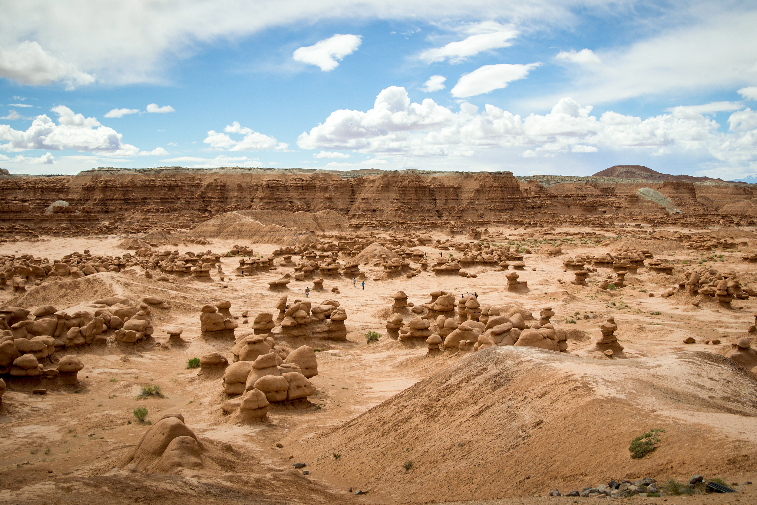 Erodierter Sandstein im Goblin Valley State Park