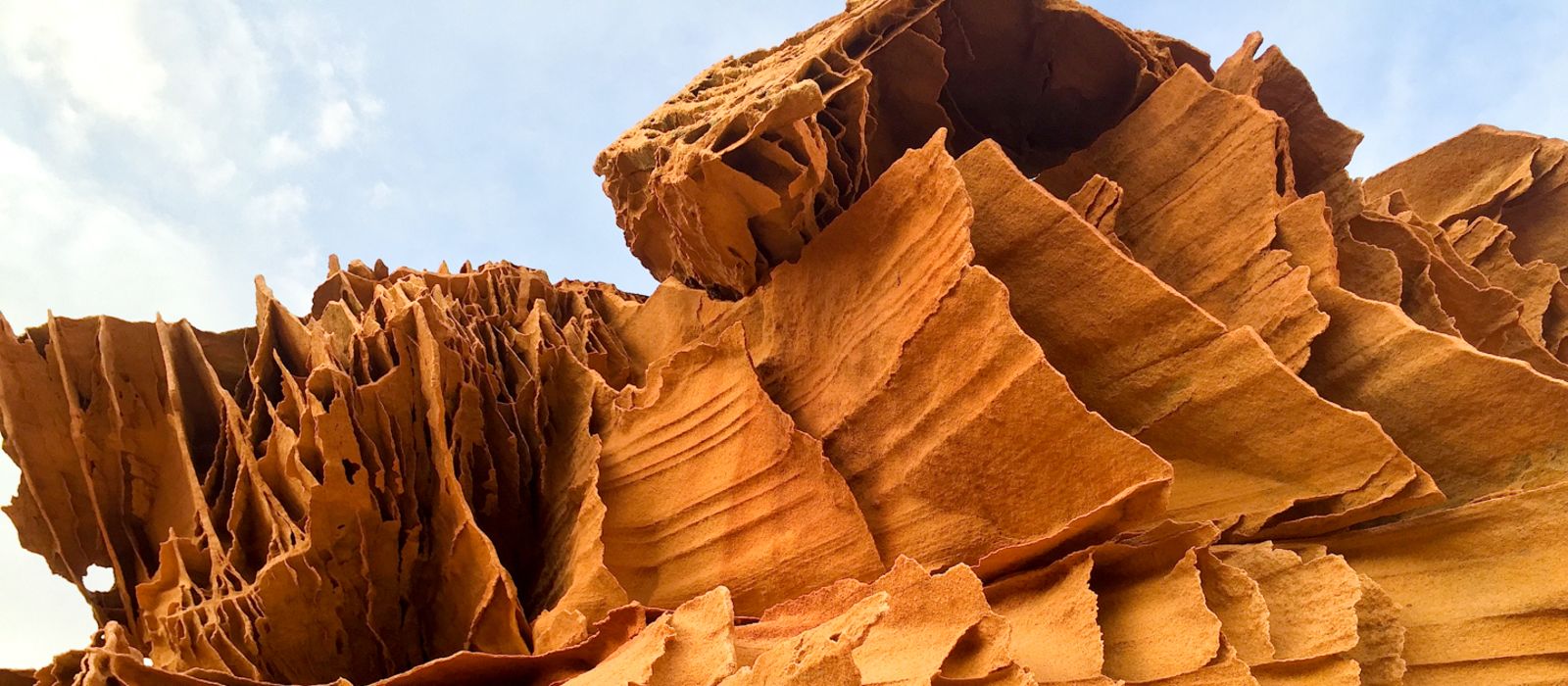 Eine Felsformation im Buckskin Gulch Gebiet in Utah